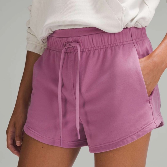 lululemon athletica Pants - Lululemon Inner Glow High-Rise Short 3" Velvet Dust Sz 12